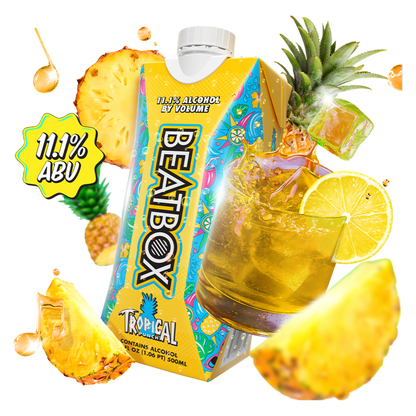 BeatBox Tropical Punch 500ml 11.1% ABV Wine Party Punch