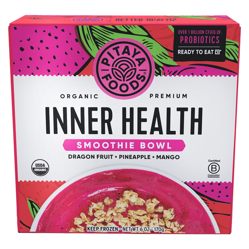 Pitaya Organic Inner Health Smoothie Bowl, 6oz