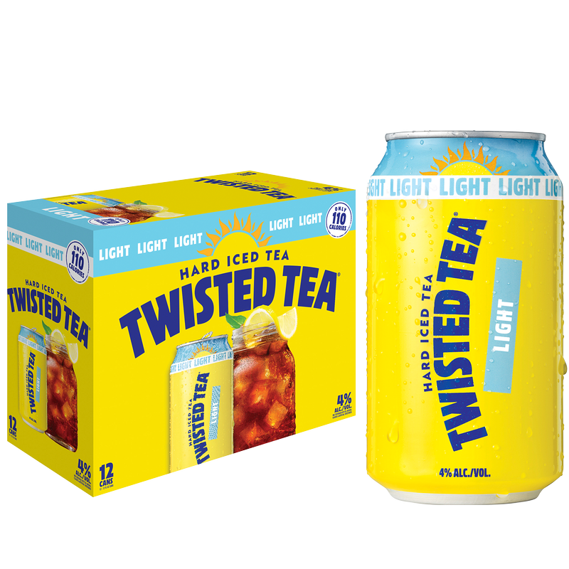 Twisted Tea Extreme Raspberry Light Twisted Tea Light 12pk 12oz Can 5.0% ABV - Twisted Tea – BevMo!