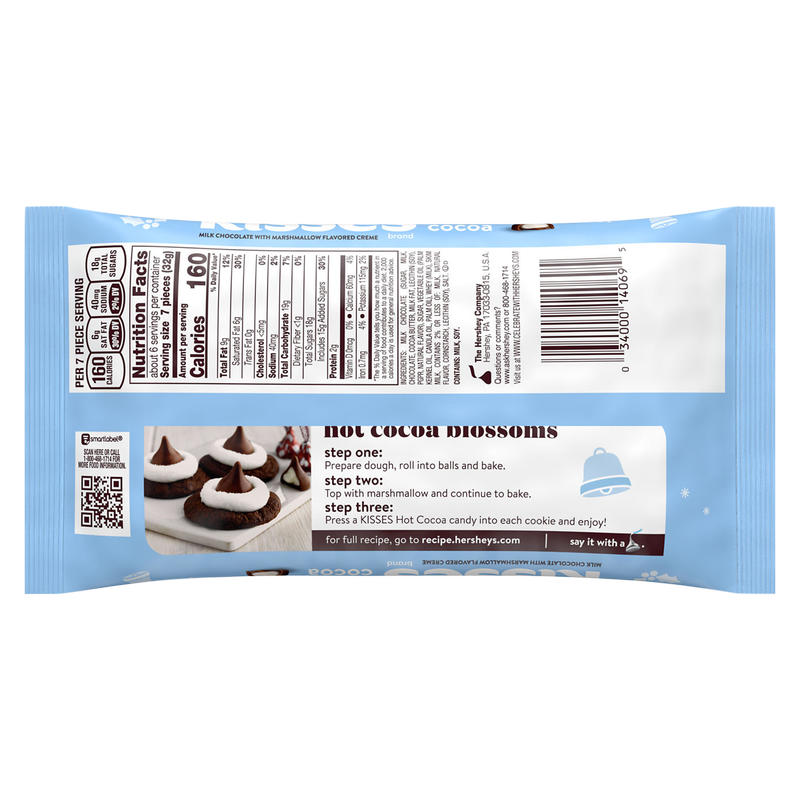 Hershey's Kisses Hot Cocoa With Marshmallow Crème 7oz