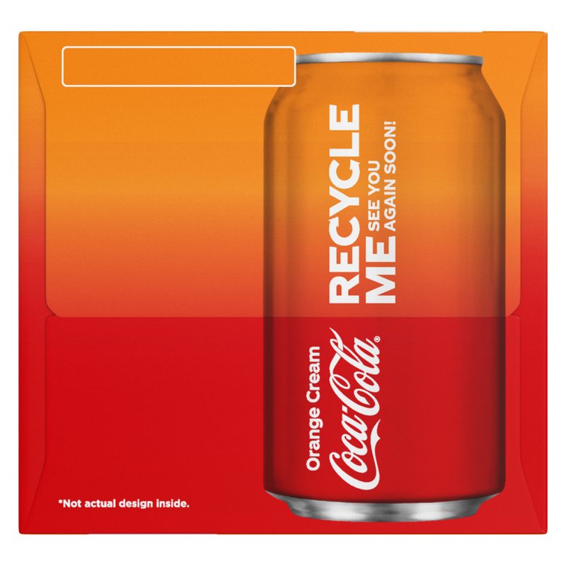 Coca-Cola Orange Cream 12pk 12oz Can