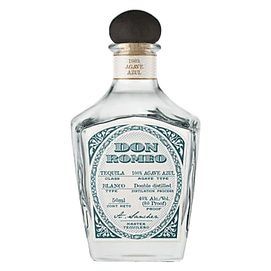 Don Romeo Blanco Tequila 50ml (80 Proof) - BevMo! – BevMo!