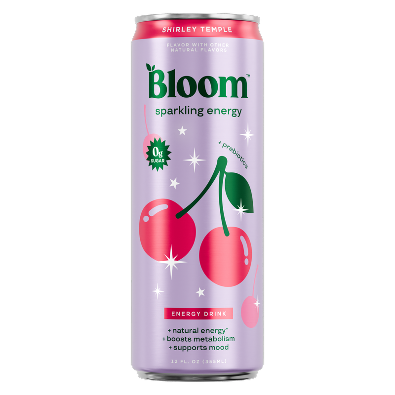 Bloom Energy Shirley Temple 12oz Can