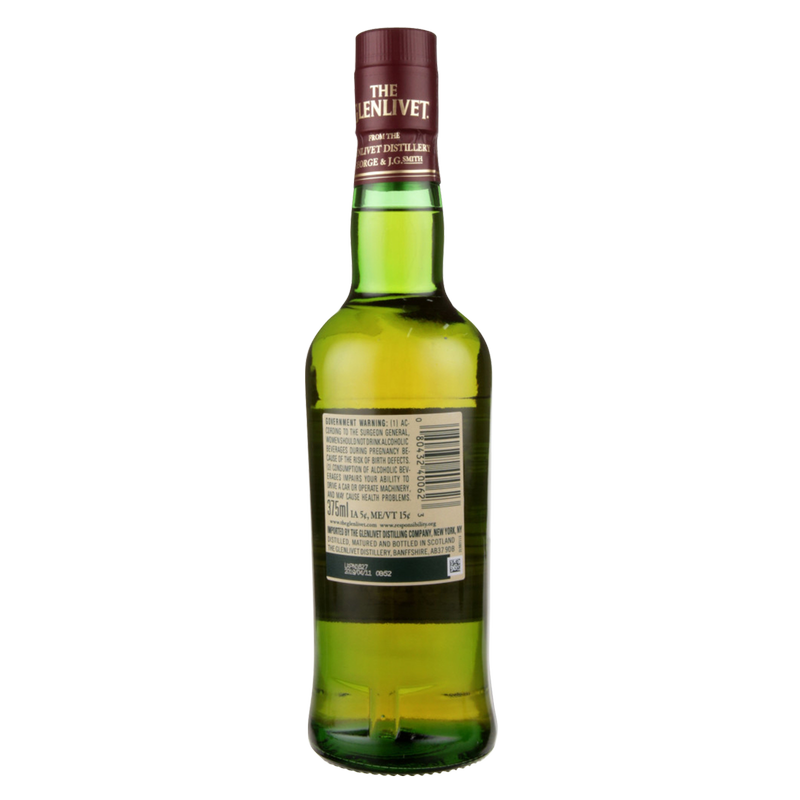 Glenlivet 12 Yr 375ml (80 proof)