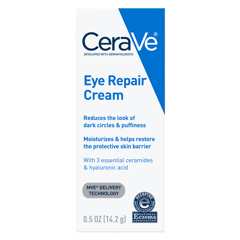 CeraVe Under Eye Cream Repair for Dark Circles and Puffiness