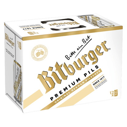 Bitburger Premium Pilsner 12pk 11.2oz Can