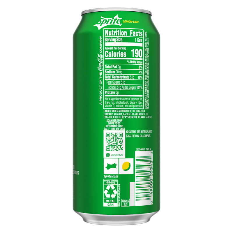 Sprite 16oz Can