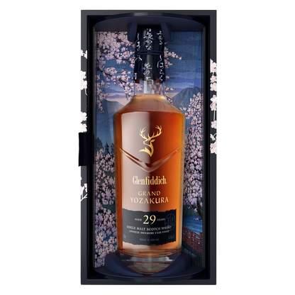 Glenfiddich Yozakura 29 Yr Single Malt Japanese Whiskey Glenfiddich Yozakura 29 Yr Single Malt Japanese Whiskey