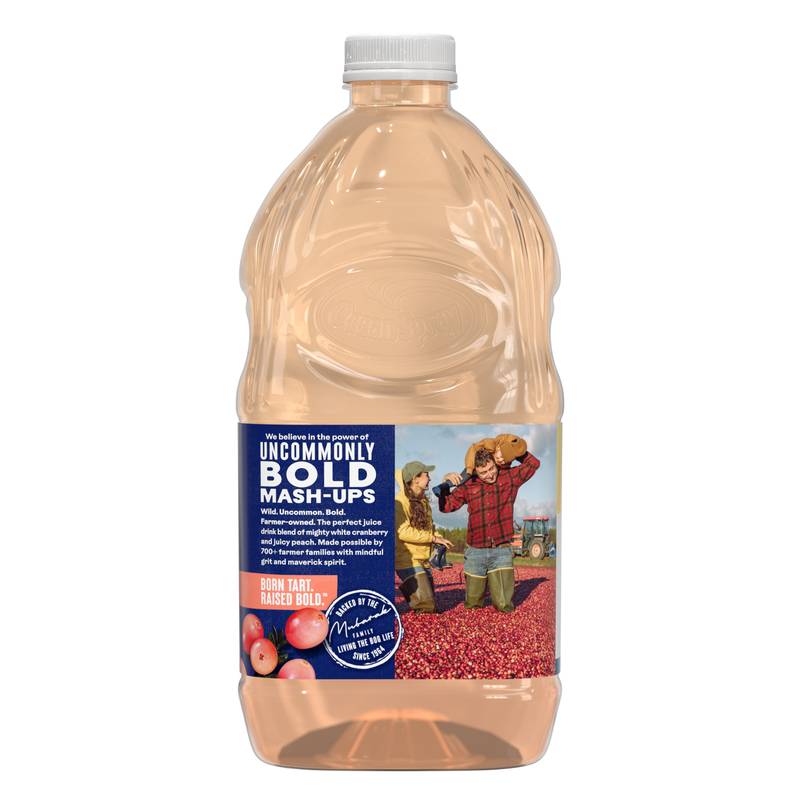 Ocean Spray White Cran-Peach Juice 64oz Btl