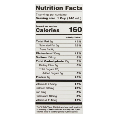 a2 Whole Milk 59oz Ctn