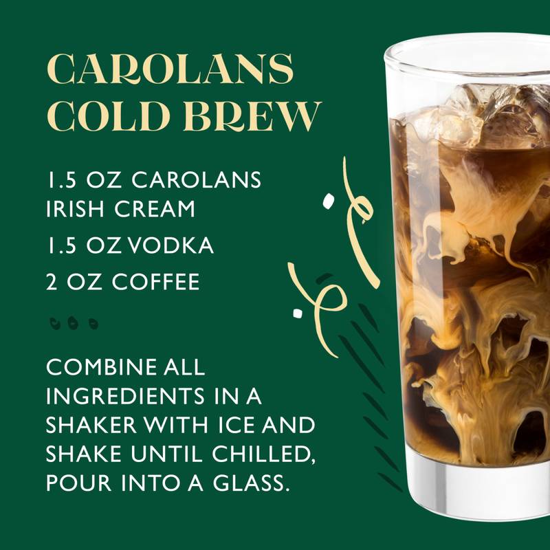 Carolans Irish Cream Liqueur 750ml (34 Proof) - Carolans – BevMo!