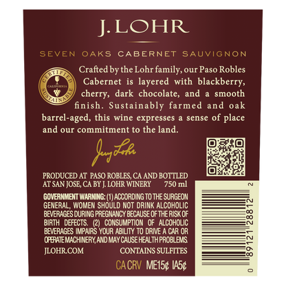 J. Lohr Estates Seven Oaks Cabernet Sauvignon 750ml