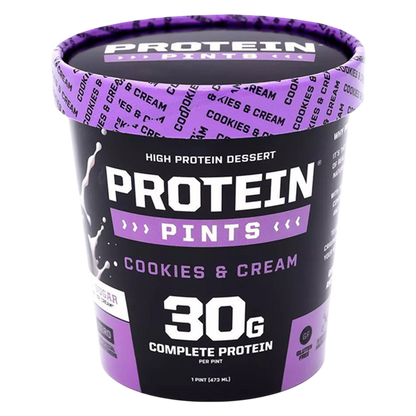 Protein Pints Cookies & Cream Protein Ice Cream 16oz