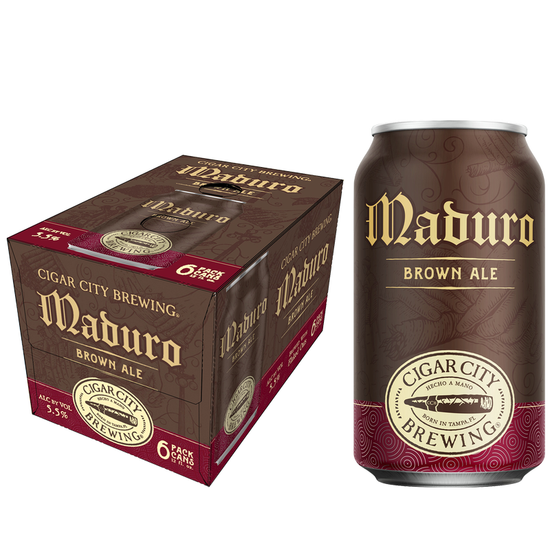 Cigar City Maduro Brown Ale 6pk 12oz Can 5.5% ABV