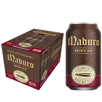 Cigar City Maduro Brown Ale 6pk 12oz Can 5.5% ABV