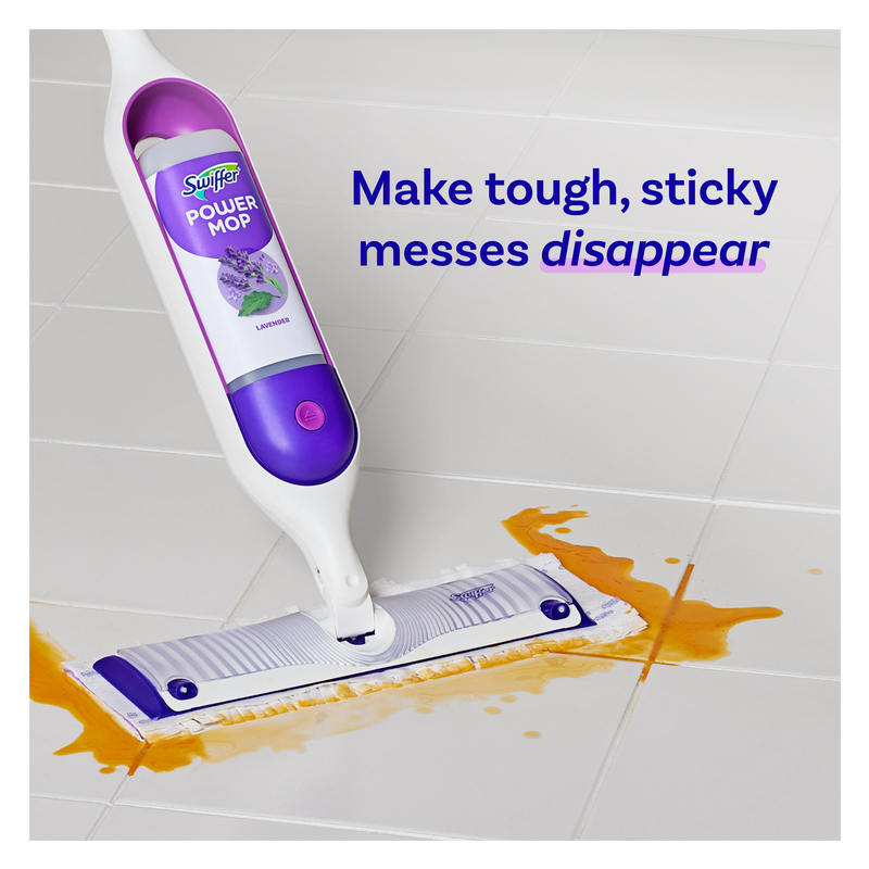 Swiffer PowerMop Floor Cleaning Solution in Lavender Scent 25.3 oz