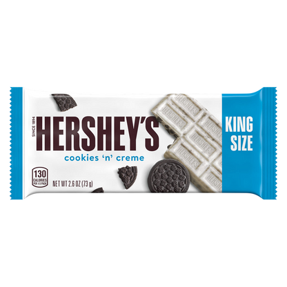 Hershey's Cookies 'n' Creme Bar King Size 2.6oz