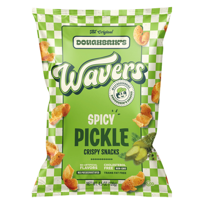 Doughbrik's Original Wavers Spicy Pickle, 4.5oz