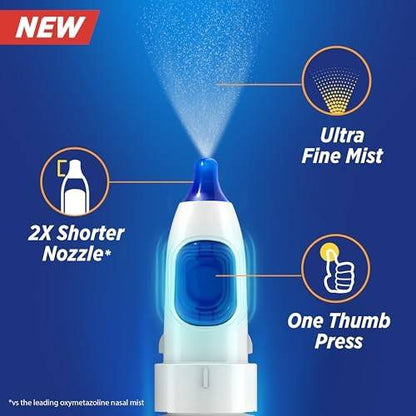 Theraflu Severe Congestion Relief Nasal Mist, 0.34oz