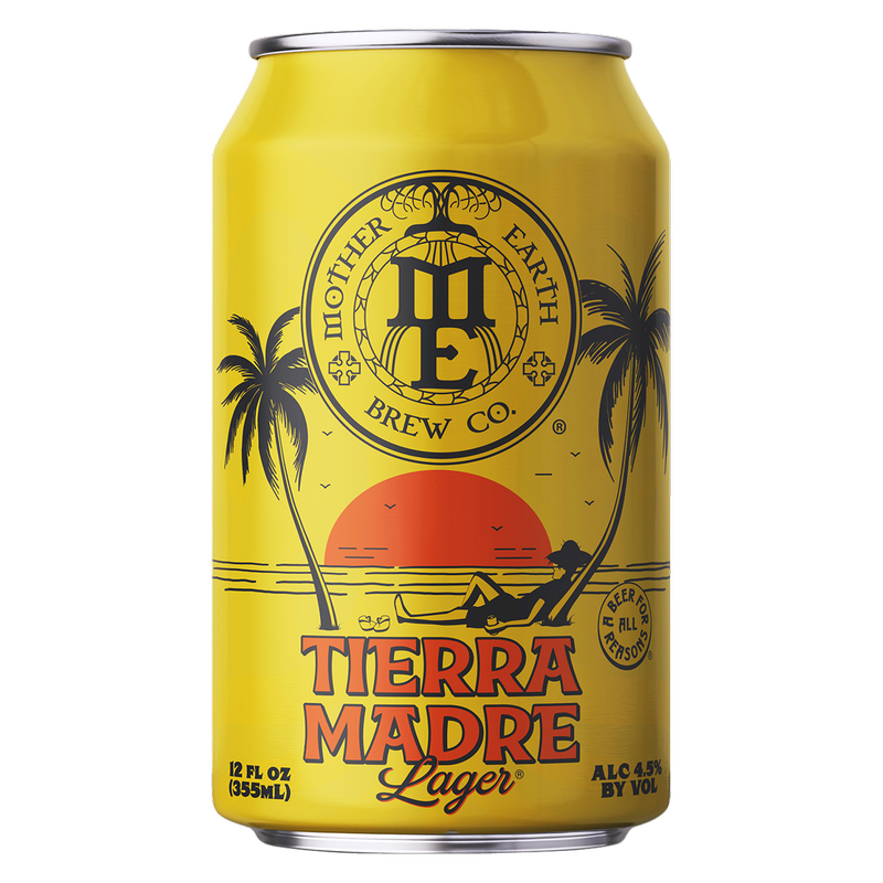 Mother Earth Brew Tierra Madre Mexican-Style Lager 6pk 12oz Can
