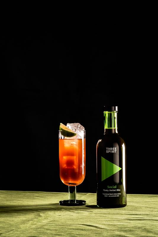 Three Spirit Social Non-alcoholic Mocktail 16.9oz Btl