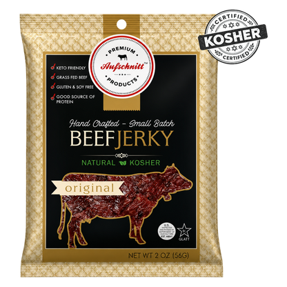 Aufschnitt Kosher Beef Jerky Original, 2oz
