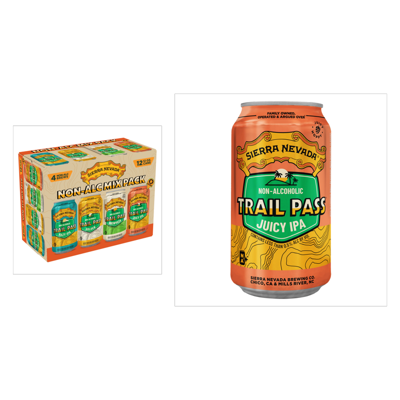 Sierra Nevada Trail Pass VAR 12pk 12oz Can 0.5% ABV