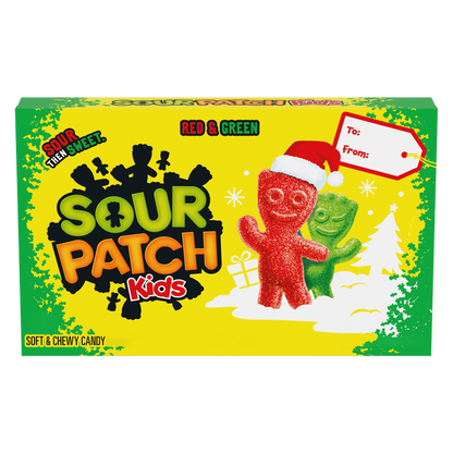 Sour Patch Kids Red and Green Movie Theater Box, 3.1oz
