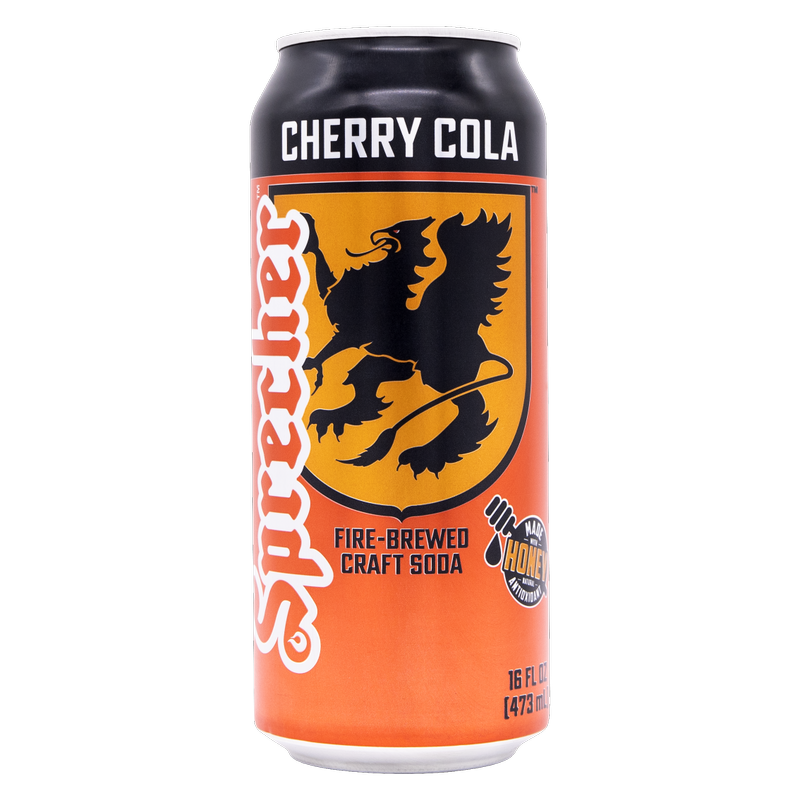 Sprecher Cherry Cola Soda 16oz Can