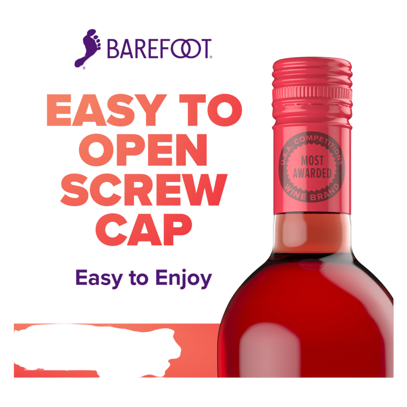 Barefoot Red Moscato 750ml