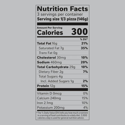California Pizza Kitchen Margherita Pizza 11in 12oz