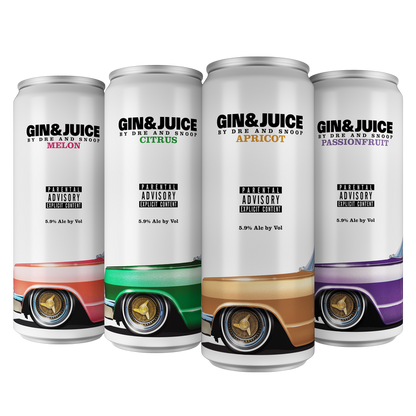 GIN & JUICE By Dre and Snoop Variety 8pk 12oz 5.9% ABV