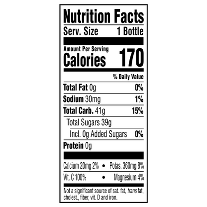 Minute Maid Apple Juice 12oz Btl