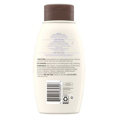 Aveeno Stress Relief Body Wash 12oz