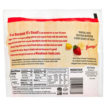 Woodstock Organic Tropical Fruit Blend 10oz