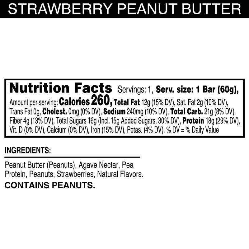 RX High Protein Strawberry Peanut Butter, 2.1 oz