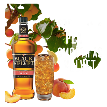 Black Velvet Peach 1.75L (75 Proof)