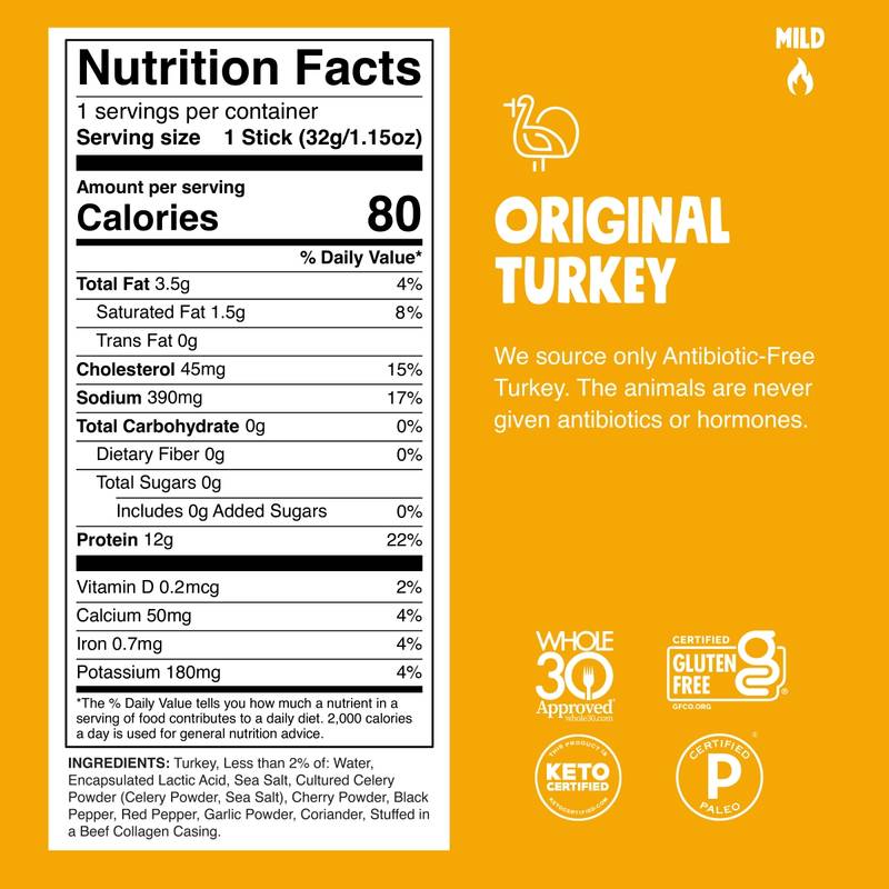 Chomps Original Turkey Stick 1.15oz