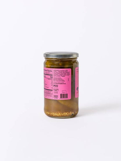 HOT GIRL PICKLES Bread & Butter 24 Fl Oz