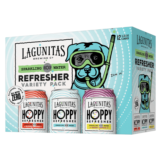 Lagunitas Hoppy Refresher Variety Pack, 12 Pack, 12 fl. oz. Cans