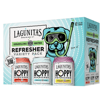 Lagunitas Hoppy Refresher Variety Pack, 12 Pack, 12 fl. oz. Cans