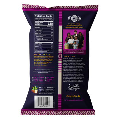 Siete Churro Strips 5oz