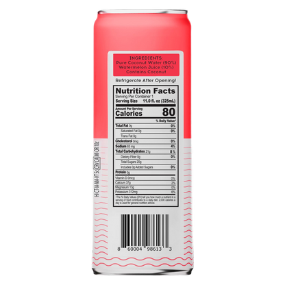 100 Coconuts Pure Watermelon 11oz Can