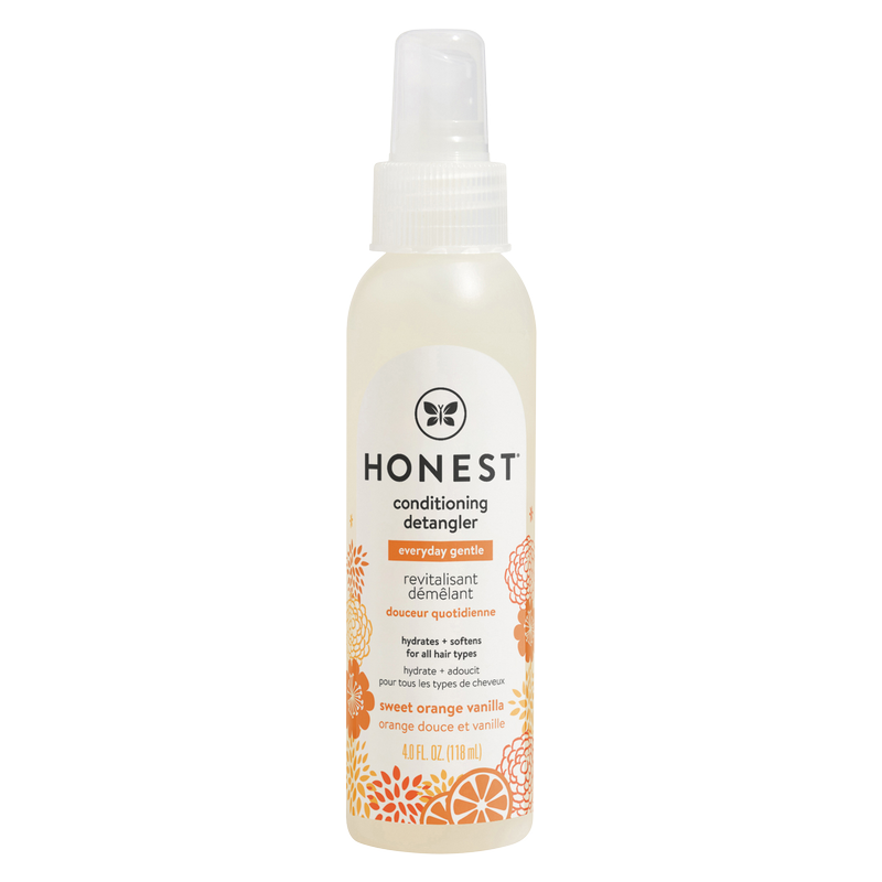 The Honest Company Sweet Calming Orange Conditioning Detangler 4oz