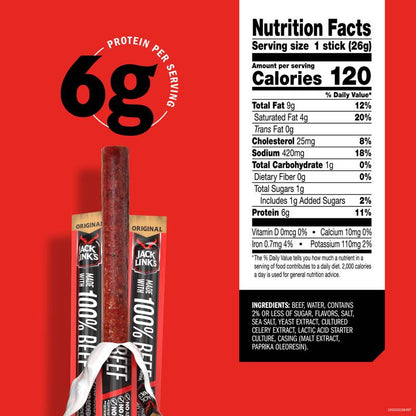Jack Link's Original Beef Stick .92oz