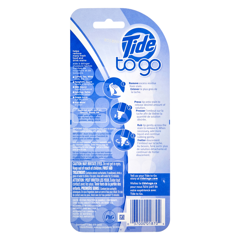 Tide To-Go Instant Stain Remover Pen Original 1ct