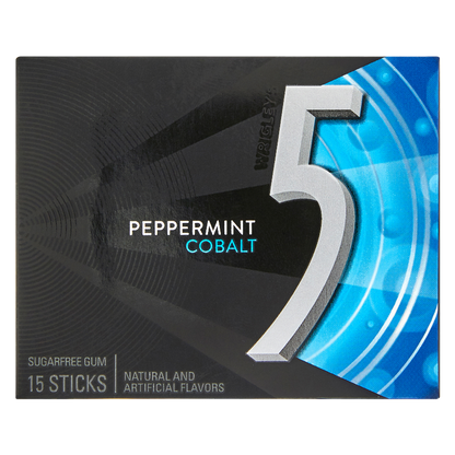 5 Gum Peppermint Colbalt 15ct