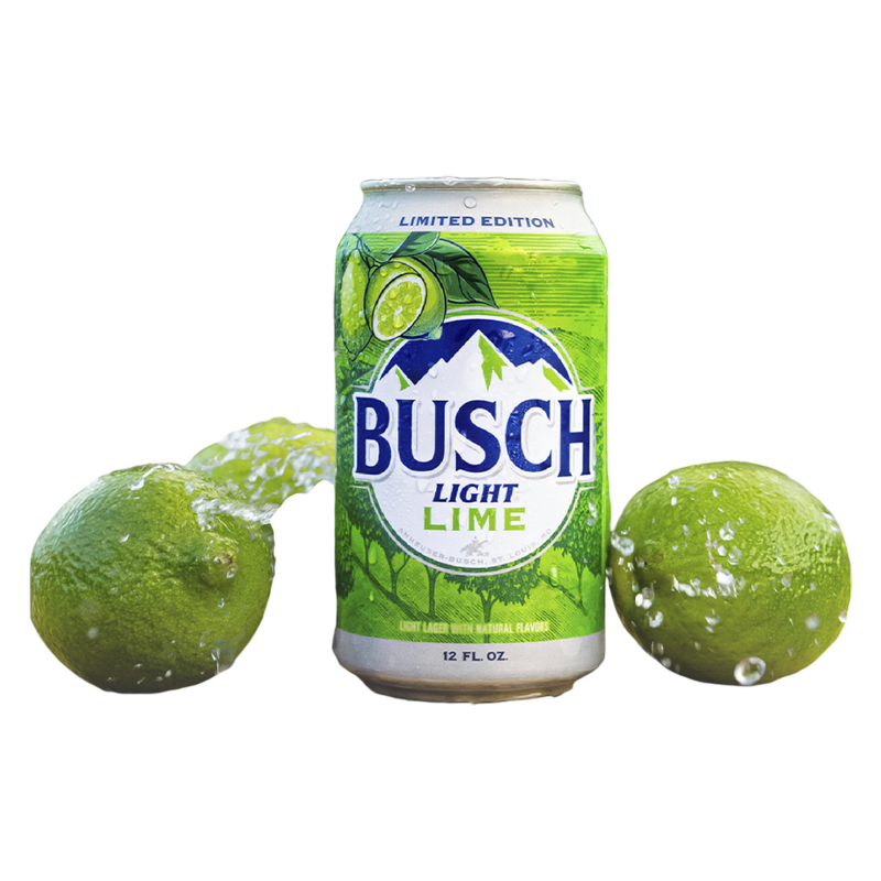 Busch Light Lime Lager 30pk 12oz Cans 4.1% ABV