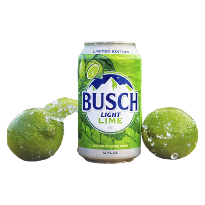 Busch Light Lime Lager 30pk 12oz Cans 4.1% ABV