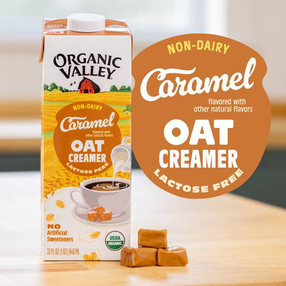 Organic Valley Caramel Oat Creamer 32oz Ctn